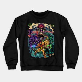 Metroid Tribute Crewneck Sweatshirt